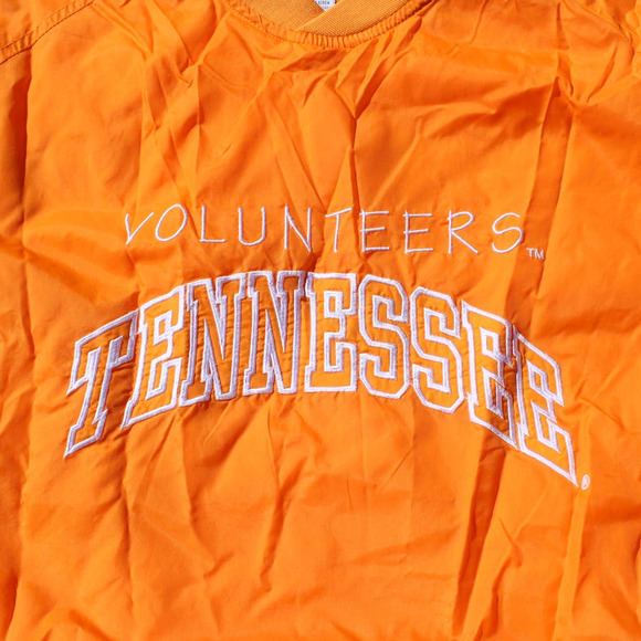 Vintage Logo 7 UT Tennessee Volunteers Orange Windbreaker pullover Large - Picture 2 of 10